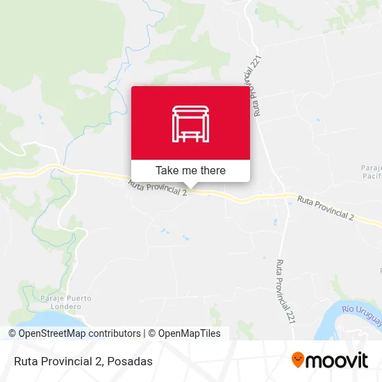 Mapa de Ruta Provincial 2
