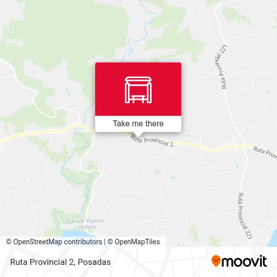 Mapa de Ruta Provincial 2