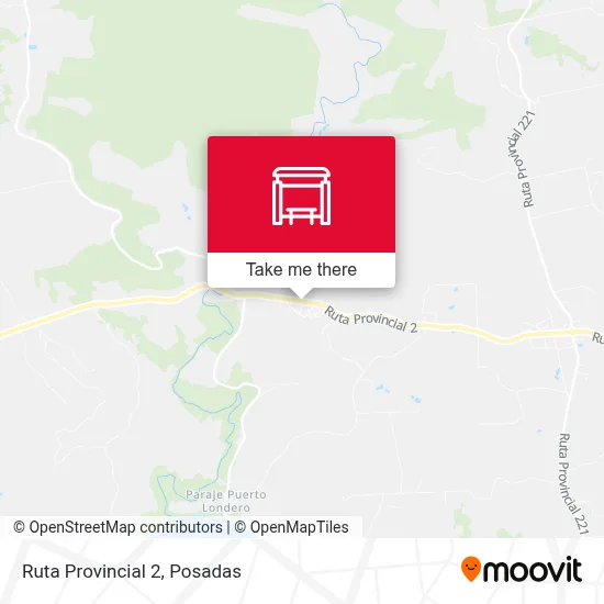 Mapa de Ruta Provincial 2