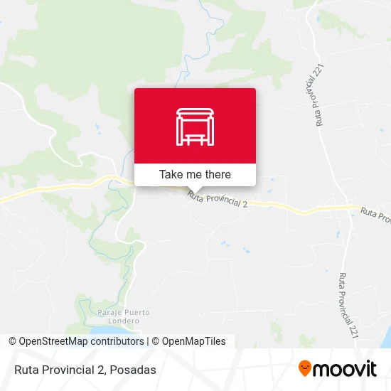 Mapa de Ruta Provincial 2