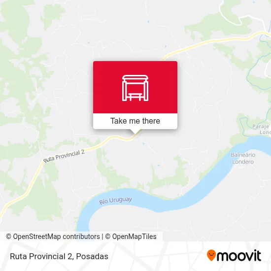 Mapa de Ruta Provincial 2