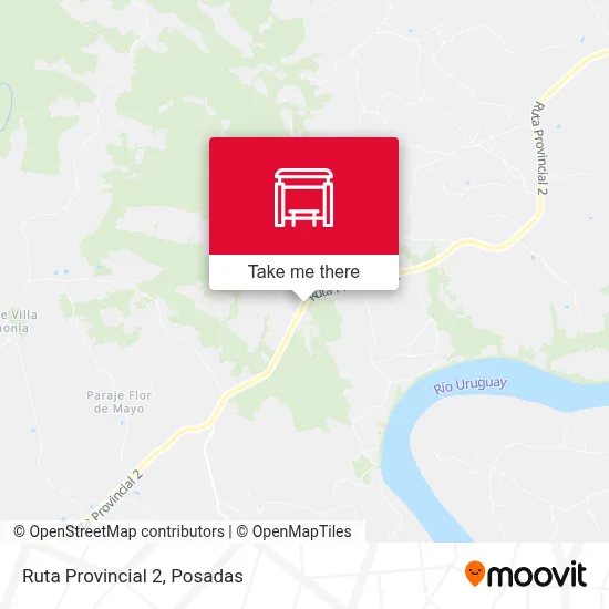 Mapa de Ruta Provincial 2