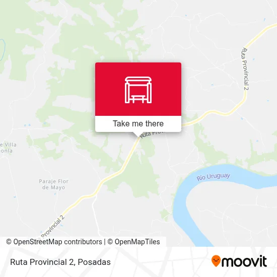 Mapa de Ruta Provincial 2