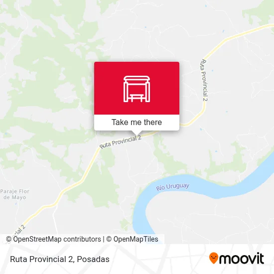 Mapa de Ruta Provincial 2