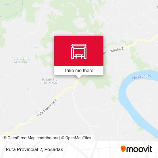 Mapa de Ruta Provincial 2