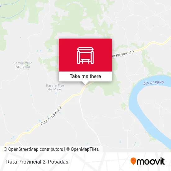Mapa de Ruta Provincial 2
