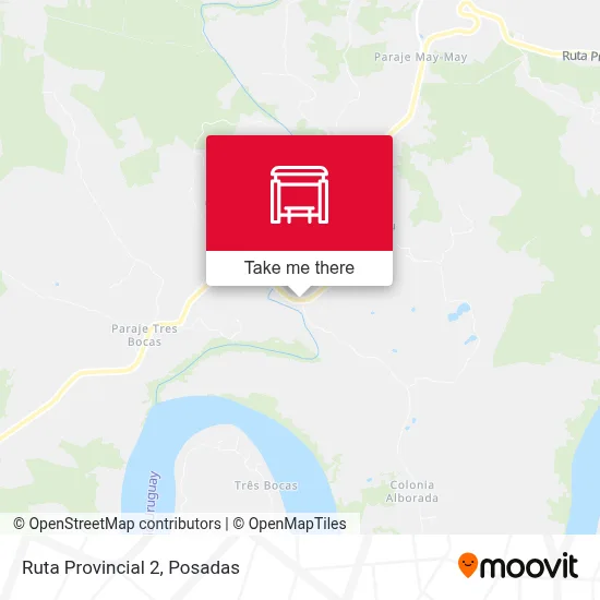 Mapa de Ruta Provincial 2