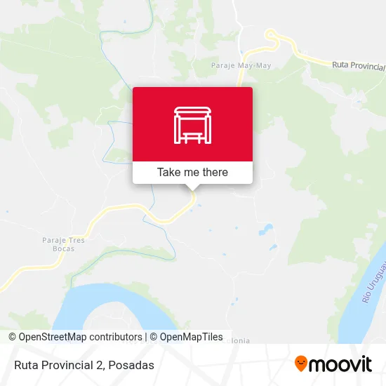Mapa de Ruta Provincial 2