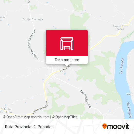 Ruta Provincial 2 map