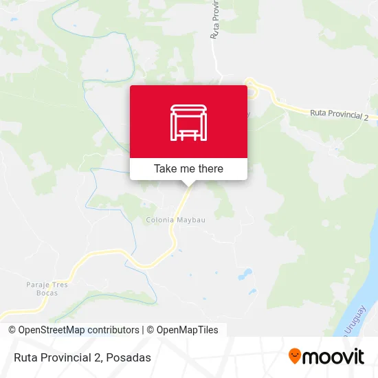 Mapa de Ruta Provincial 2