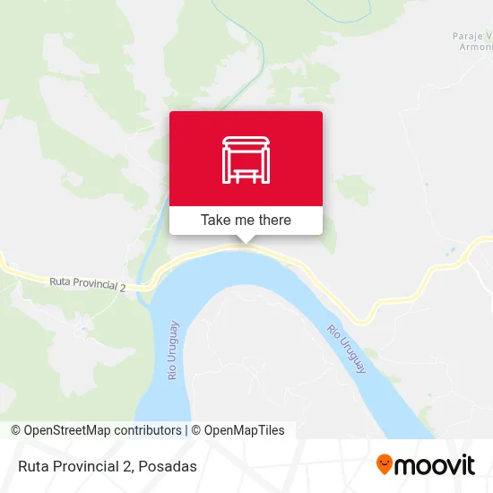 Mapa de Ruta Provincial 2