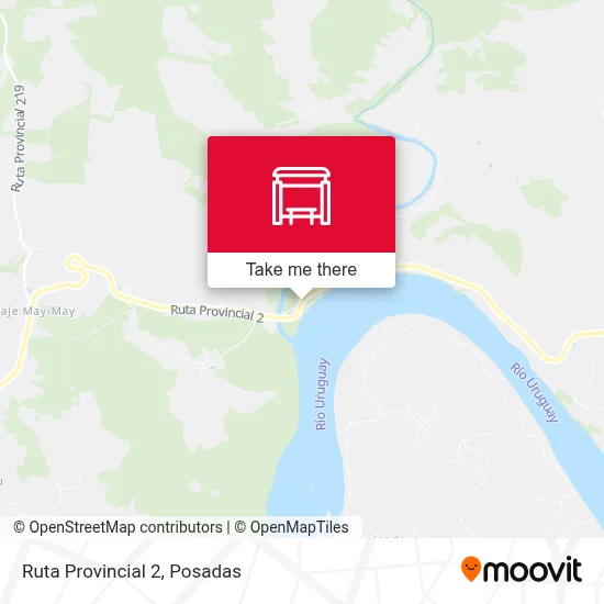 Mapa de Ruta Provincial 2
