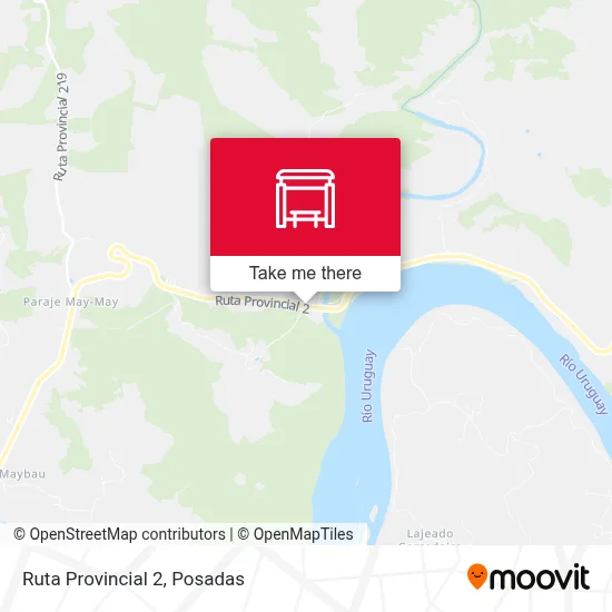 Mapa de Ruta Provincial 2