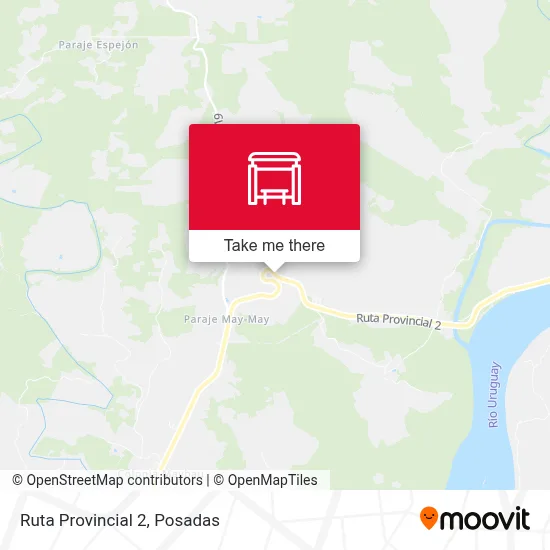 Mapa de Ruta Provincial 2