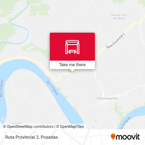 Mapa de Ruta Provincial 2