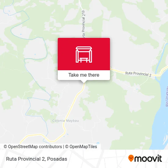 Mapa de Ruta Provincial 2