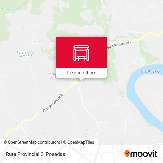 Mapa de Ruta Provincial 2