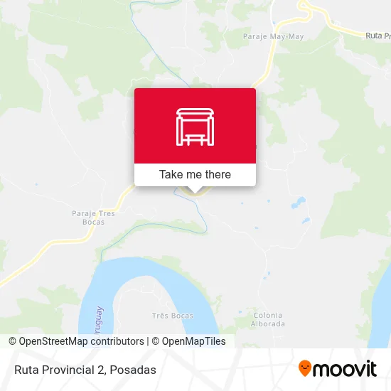 Mapa de Ruta Provincial 2