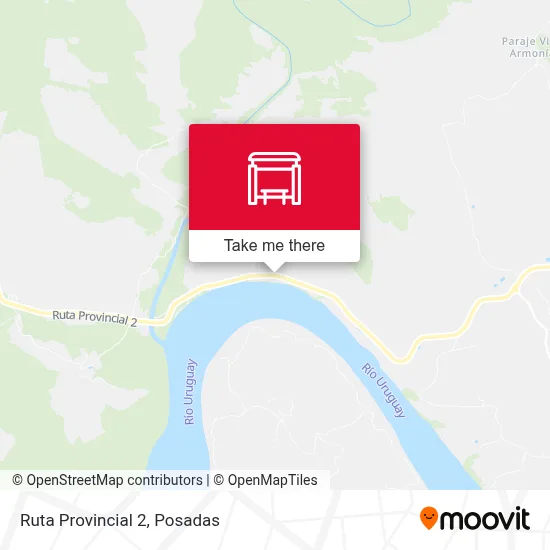 Mapa de Ruta Provincial 2