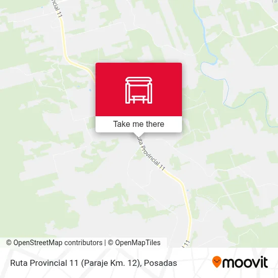 Ruta Provincial 11 (Paraje Km. 12) map