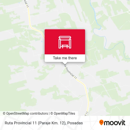 Ruta Provincial 11 (Paraje Km. 12) map