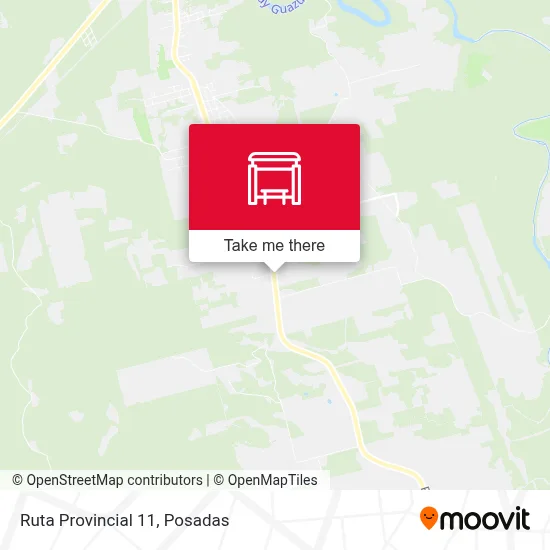 Mapa de Ruta Provincial 11