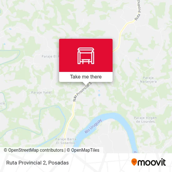 Mapa de Ruta Provincial 2