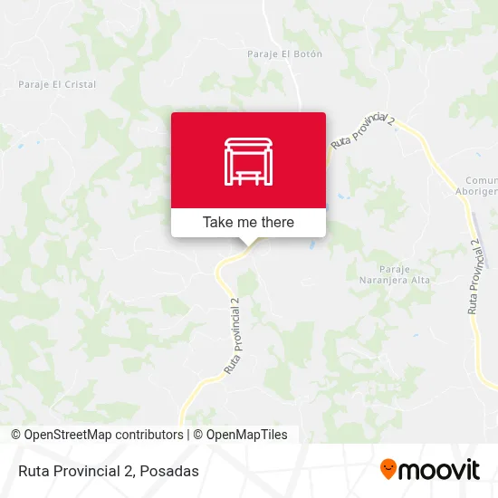 Mapa de Ruta Provincial 2