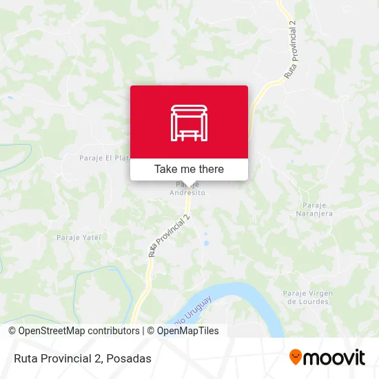 Mapa de Ruta Provincial 2