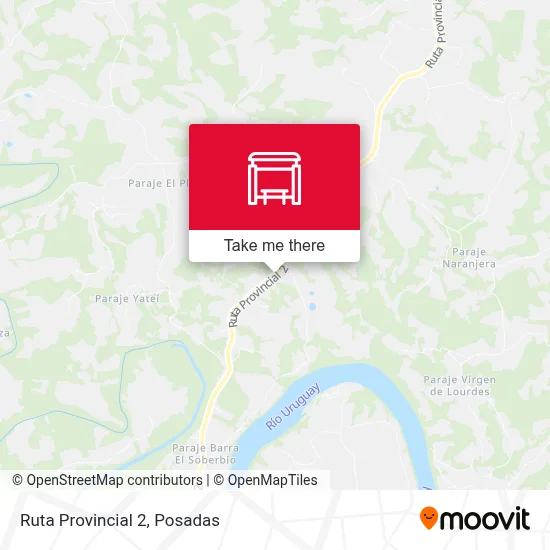 Mapa de Ruta Provincial 2