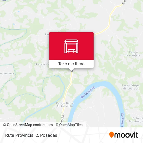 Mapa de Ruta Provincial 2