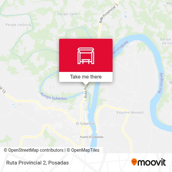 Mapa de Ruta Provincial 2