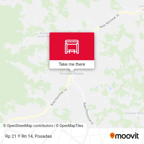 Mapa de Rp 21 Y Rn 14