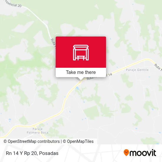 Mapa de Rn 14 Y Rp 20