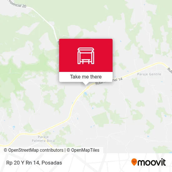 Mapa de Rp 20 Y Rn 14