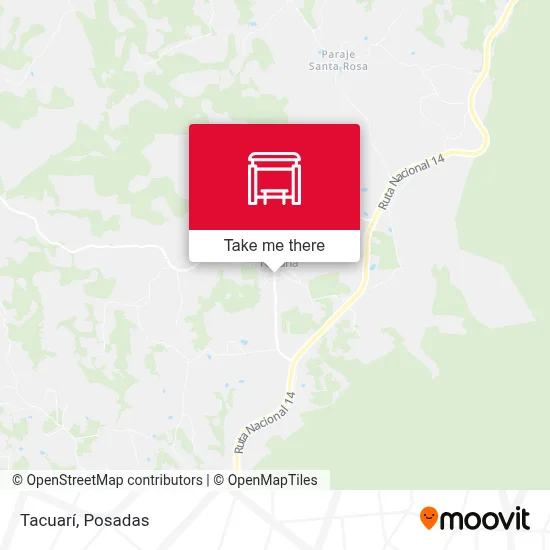 Tacuarí map