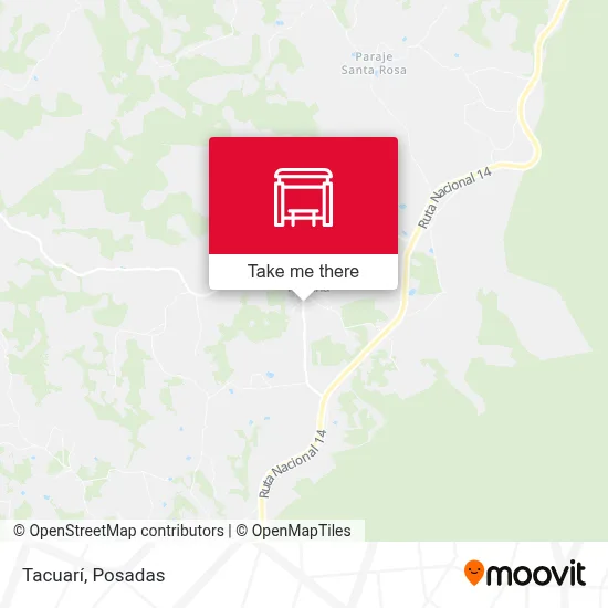 Tacuarí map