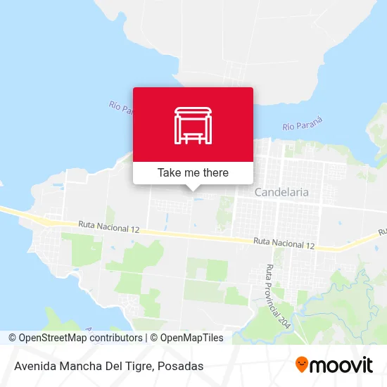 Avenida Mancha Del Tigre map