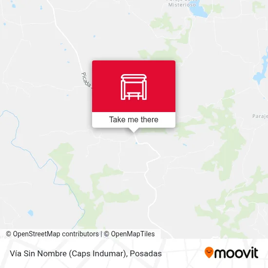 Vía Sin Nombre (Caps Indumar) map