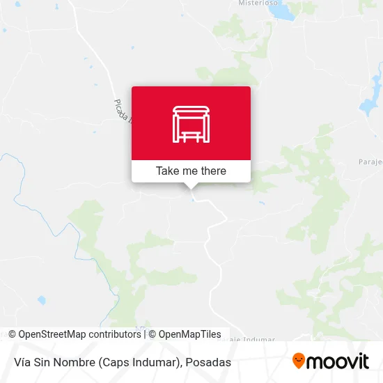 Vía Sin Nombre (Caps Indumar) map