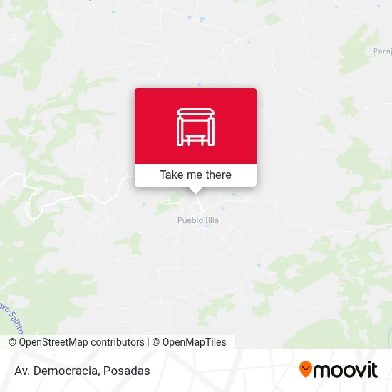 Av. Democracia map