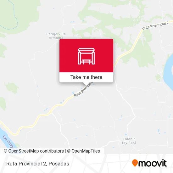 Mapa de Ruta Provincial 2