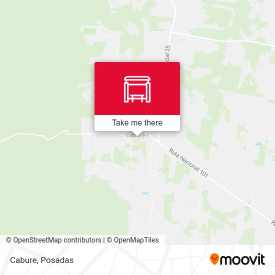 Cabure map