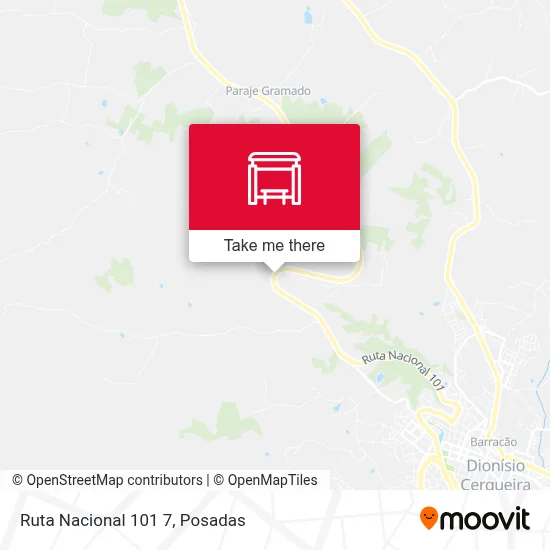 Mapa de Ruta Nacional 101 7