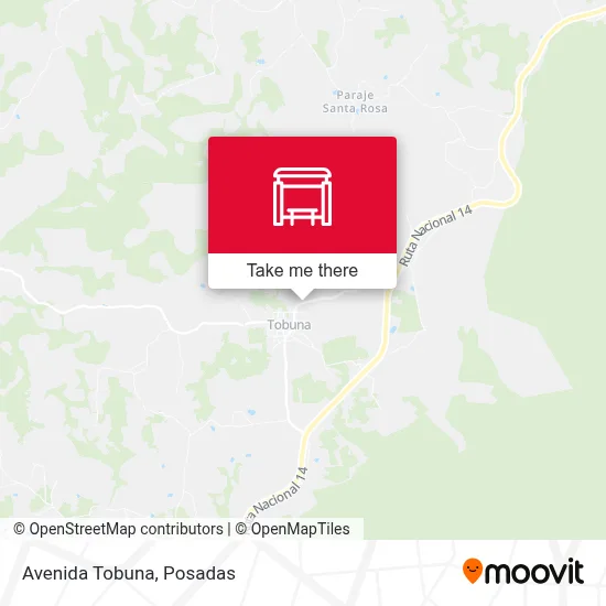 Avenida Tobuna map