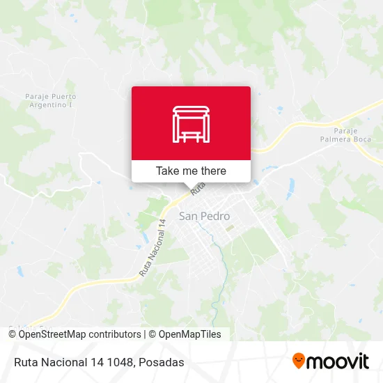 Ruta Nacional 14 1048 map