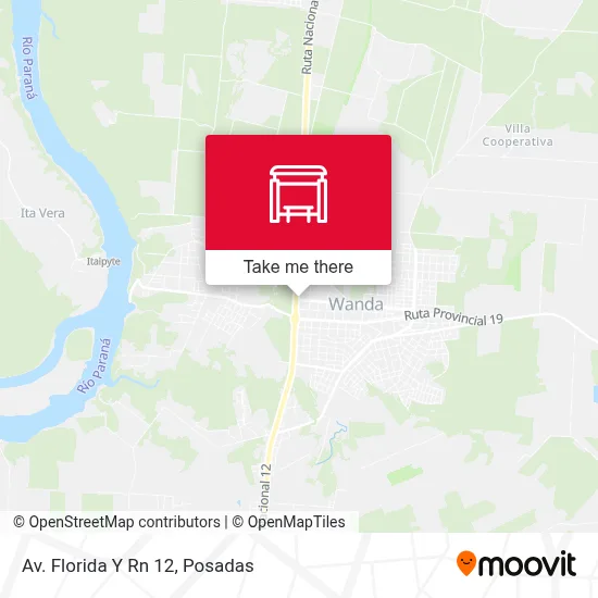 Av. Florida Y Rn 12 map
