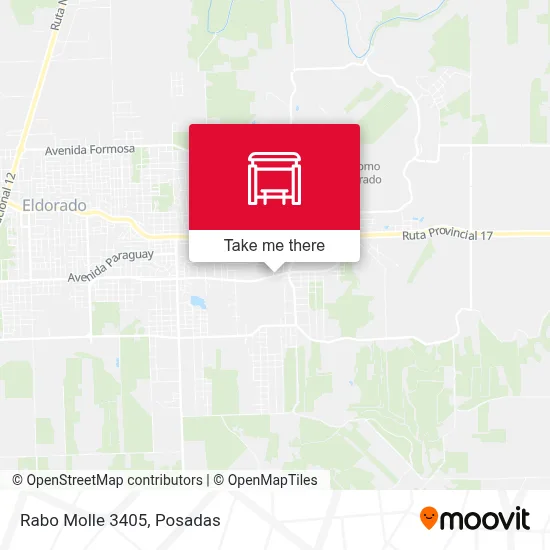 Mapa de Rabo Molle 3405
