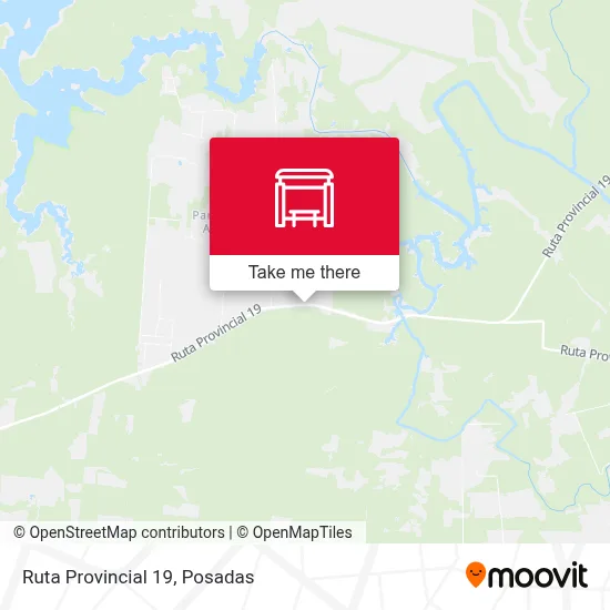 Mapa de Ruta Provincial 19