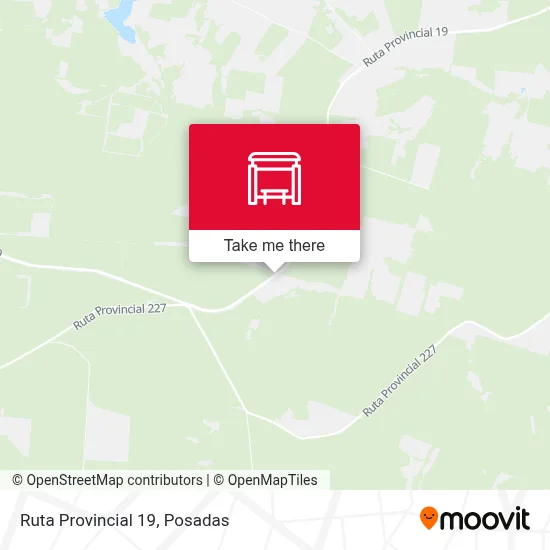Mapa de Ruta Provincial 19